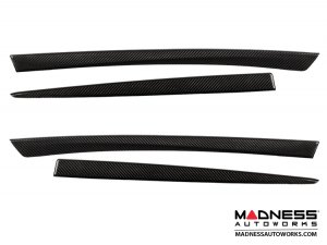 BMW 5 Series Inner Door Trim Covers - Carbon Fiber - F10 / F11 BMW 5 Series Inner Door Trim Covers - Carbon Fiber - F10 / F11